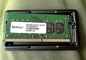 Synology D4ES02-4G DDR4 RAM- 3200 ECC Unbuffered SODIMM - Picture 1 of 1