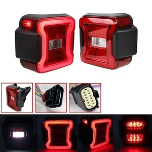 Luces traseras para Jeep Wrangler JL 2018-2024 LED con enchufe de punto ciego y soportes - Imagen 1 de 23