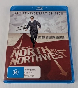 North By Northwest - Genuine Region B Blu-Ray 1959 Alfred Hitchcock Cary Grant - Picture 1 of 2