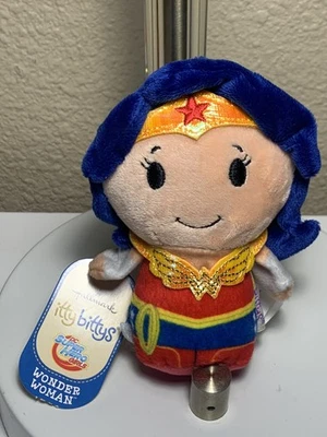 Peluche de superhéroe Itty Bittys de Wonder Woman de DC Comics nuevo con etiquetas Foto 1 de 4