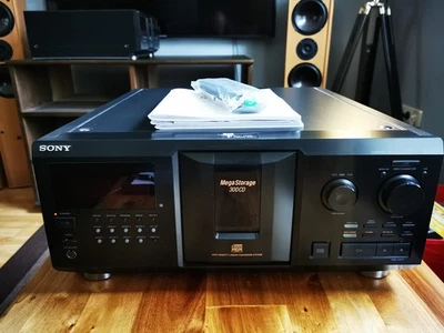 CD-Wechsler CDP-CX355 CD-Player 300 CD Changer mit Fernbedienung SEHR GUT - Bild 1 von 4