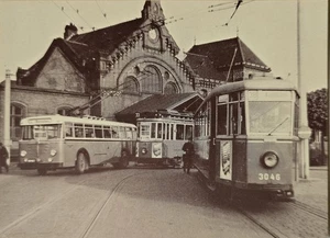 AK Hamburg Harburg Bahnhof 1952 repro - Picture 1 of 2