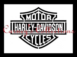 7.5"x10" Plastic Stencil - Motorcycle (SY232) - Picture 1 of 4