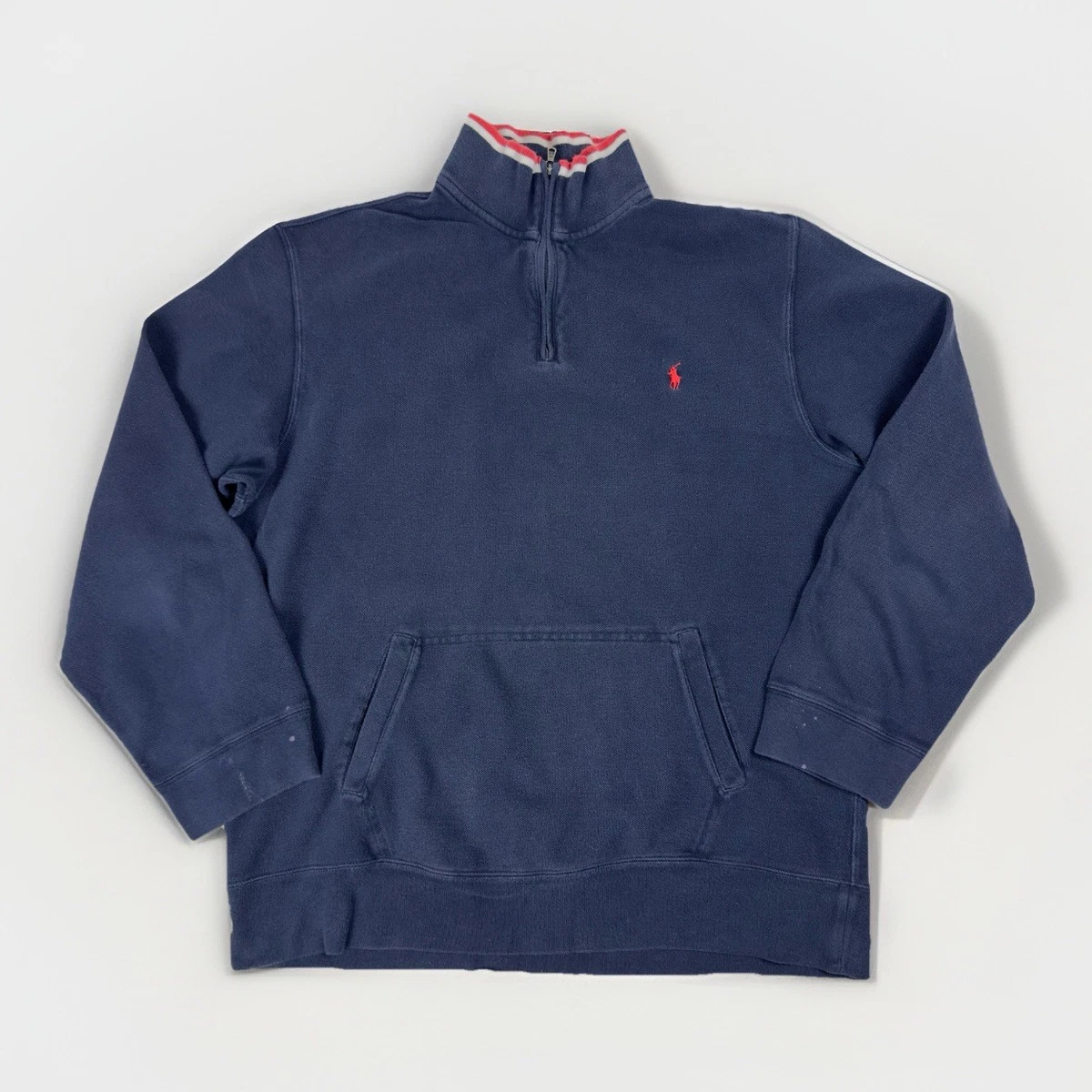 Hoodies & Sweatshirts for Men 1/4 Zip Features with Vintage for