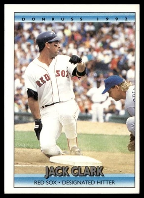 1992 Donruss Jack Clark Boston Red Sox #169 - Image 1 of 2