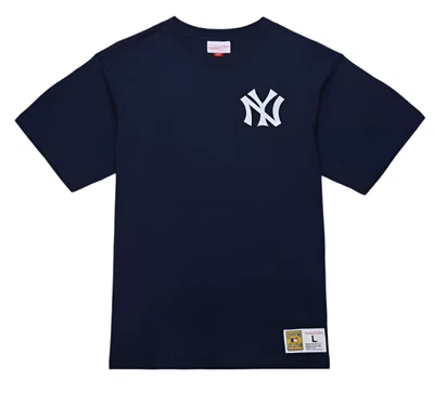 Mitchell & Ness Babe Ruth Azul Marino Colección Leyendas de los Yankees de Nueva York De Colección T-Shi Foto 1 de 4
