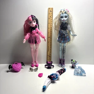 Mattel Monster High G3 Draculaura & Frankie Count Fabulous Puppen & Zubehör - Bild 1 von 10
