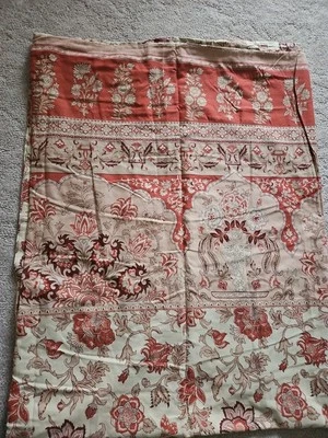 Edredón doble Pottery Barn Tascha lino jacobino algodón tostado terroso terracota Foto 1 de 3