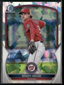 2023 Bowman Brady House #BCP-68 Chrome Atomic Refractor Washington Nationals - Picture 1 of 2