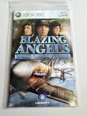 Booklet Only - Microsoft XBox 360 - Blazing Angels Squadrons Of WWII - Image 1 of 2