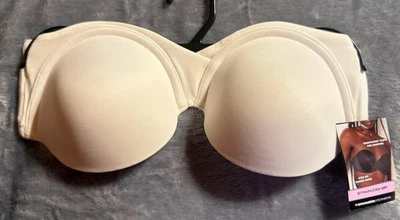 Maidenform  Stay Put Strapless Push Up Underwire NEW SN6990 Choose Color & Size - Image 1 of 4