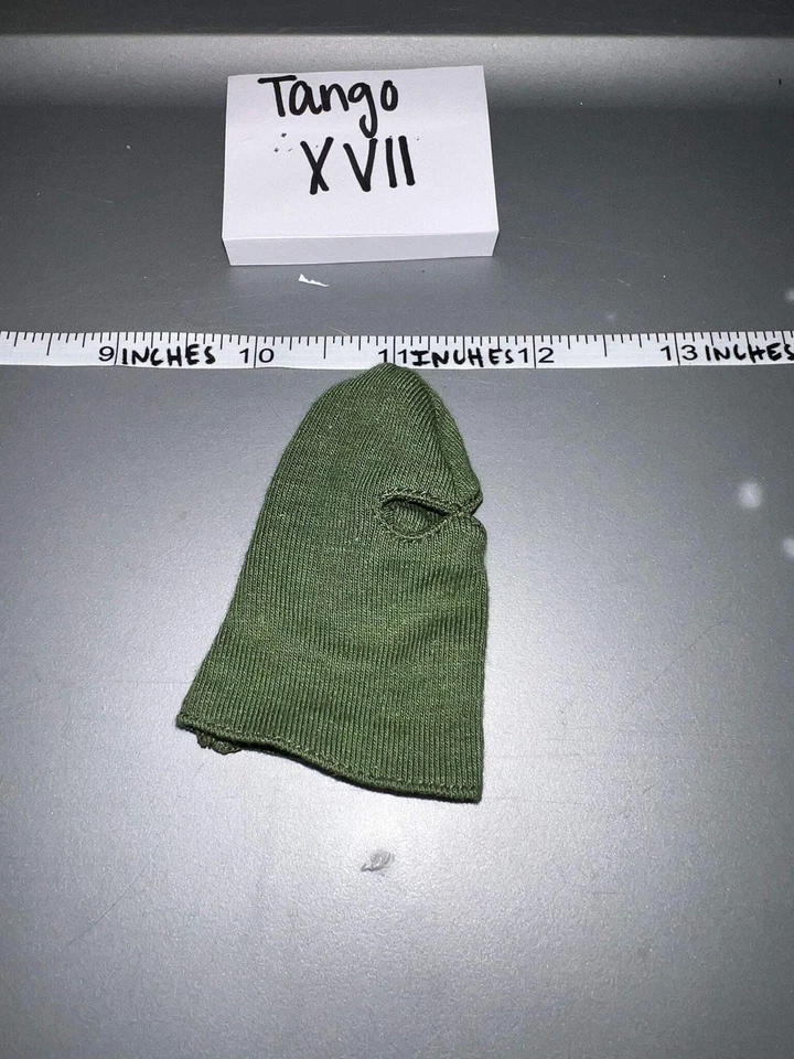 1/6 Scale Modern Era Green Balaclava Mask - Image 1 of 1