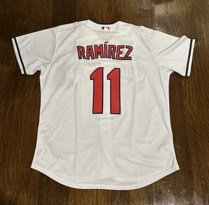 Jose Ramirez #11 Guardians White 2025 New Stitched Nike Jersey Size Large MLB - Picture 1 of 9
