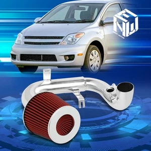 For 04-06 Scion xA 1.5L 2.5" OD Aluminum Cold Air Intake System w/Red Filter - Bild 1 von 6