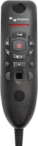 Micrófono de dictado Nuance PowerMic III para dragón con cable rizado de 2 pies hasta 4 pies - Imagen 1 de 5