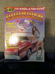 US version Lowrider Magazine March 1994 issue [Vintage Lowrider Magazine - Picture 1 of 18