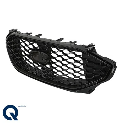 Parrilla superior delantera negra brillante completa para Ford Edge ST Sport 2019-21 2022 Foto 1 de 4