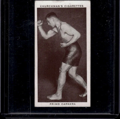 1938 Churchman's Boxing Personalities #7 Primo Carnera - Image 1 of 2