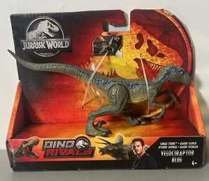 Jurassic World Velociraptor Blue Savage Strike Dino Rivals 2019 GFG67 ~ Nuevo - Imagen 1 de 6