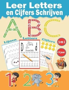 Leer Letters en Cijfers Schrijven: leren tekenen Lijnen - Letters - Cijfers. Hoo - Picture 1 of 1