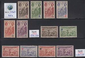 WC1_33350 MONACO. Colorful lot of 1940s stamps. MNH w. ink traces - Picture 1 of 1