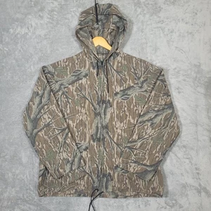 Vintage Gander Mountain Jacket Mens Large Camo Mossy Oak Treestand USA Hunting 9 - Picture 1 of 11