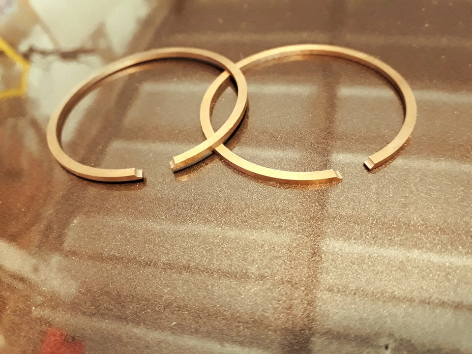 2 SEGMENTS 47x1.5mm ERGOT EXTERNE Autisa Zeta Eurocylindro Simonini 103 Mbk 51 - Imagen 1 de 1