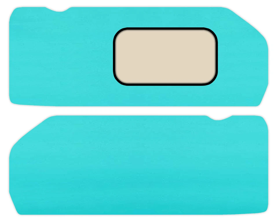 Cubiertas de parasol de coche para lado conductor y pasajero para adaptarse a Chevy Astro Van 1995-05 Foto 1 de 1