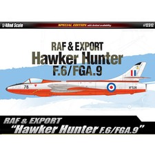 Academy RAF & EXPORT Hawker Hunter F.6/FGA.9 Plastic Model 1/48 Military 12312