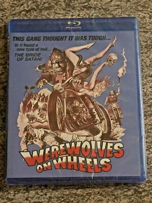 Werewolves on Wheels (Blu-ray, Code Red, Shout! Factory, 1971 Horror Film) NEW - Image 1 of 2