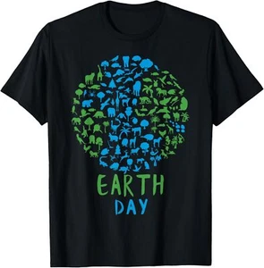 Earth Day Shirt Kids , Women & Men Cute 54th Earth Day 2024 T-Shirt Hoodie - Picture 1 of 13