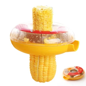 Quick Corn Peeler Corn Stripping Remover Cob Kitchen Cooking One-Step Tool  - Picture 1 of 5