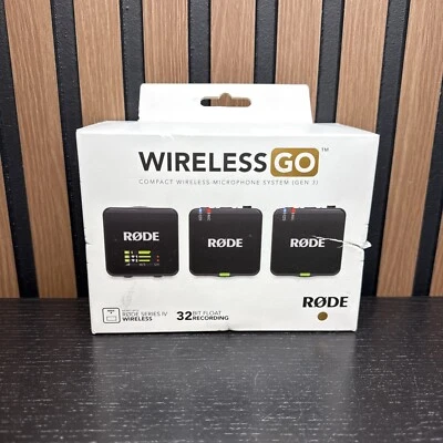RODE Wireless GO (Gen 3) 2-Person Compact Digital Microphone System (0462) New - Image 1 of 4
