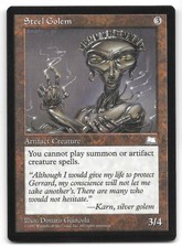 STEEL GOLEM - MTG Weatherlight - NM/LP