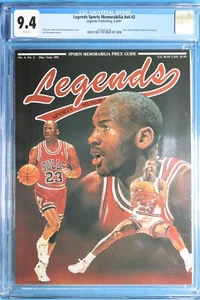 Legend's Sports Memorabilia #v4 #2 Michael Jordan Cover | CGC 9.4 - Bild 1 von 2