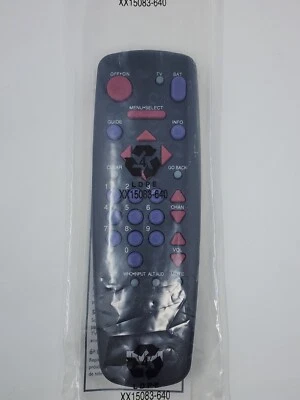 RCA CRK91M1 TV REMOTE CONTROL HOME TV VIDEO & AUDIO ACCESSORIES ELECTRONICS BLK - Image 1 of 2