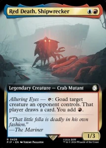 1x Red Death, Shipwrecker (Extended Art) - NM - See Pic for Set - SPARROW MAGIC - Picture 1 of 1