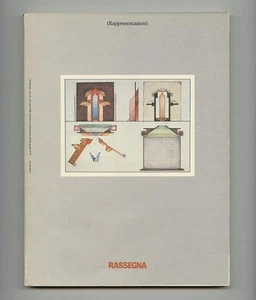 1982 Peter Eisenmann 9 RASSEGNA Italian Ed. RAPPRESENTAZIONI Werner OECHSLIN  - Picture 1 of 7