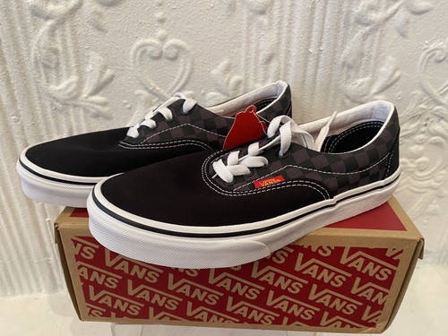 VANS ripetizione logo Check Flam top basso scarpe ERA 5 Juniors 5 JN