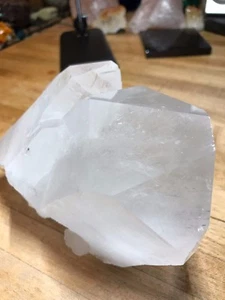 Klar Quarz Kristall Mineral Edelstein Ex Large Tabby Floater Point Specimen 003 - Bild 1 von 12