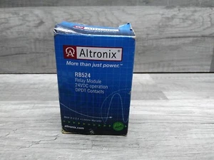 Altronix Rb524 Relay Module 24Vdc 40Ma Dpdt, Relay, - - Picture 1 of 2