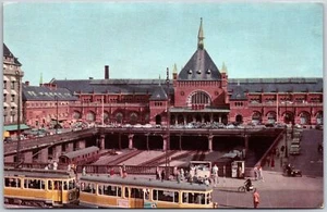 Hauptbahnhof Kopenhagen Dänemark Öffentliche Verkehrsmittel verschickt - Bild 1 von 2