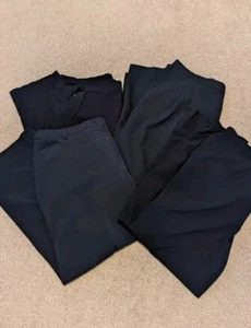 Lot Of 4 Women's Pants Size 20w Black Business Casual Pants - Picture 1 of 5