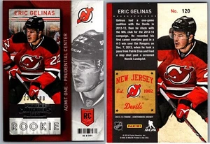 13-14 PANINI CONTENDERS ROOKIE - ERIC GELINAS RC /600 #120 NEW JERSEY DEVILS - Picture 1 of 1