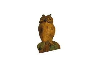 figura de búho pequeño vintage - Imagen 1 de 4