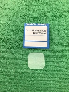 Seiko Watch Crystal ESEW27LN01, HR 26.48 x 25.46, NOS - Picture 1 of 3