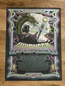 Suwannee Hulaween 2024 Poster Live Oak, Florida Signed ARTIST PRINT - Picture 1 of 2