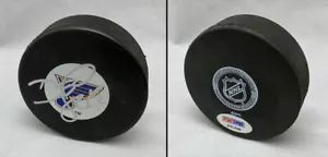 David Backes SIGNED Saint Louis Blues Puck PSA/DNA AUTOGRAPHED Olympian - Picture 1 of 1