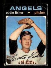 1971 Topps #631 Eddie Fisher GVG Angels 531189