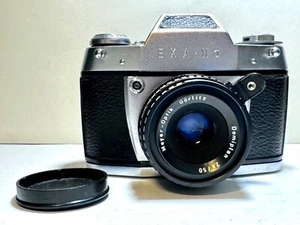 Vintage (1963-64) Ihagee Dresden EXA IIa Version Kleinbildkamera mit EXA Koffer - Bild 1 von 13
